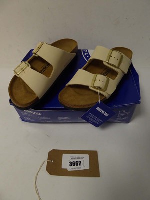 Lot 3662 - Boxed pair of Birkenstock Arizona sandals,...