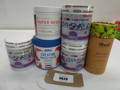 Lot 3629 - EHP Labs Oxyshred Ultra concentrate, Theal Gut...