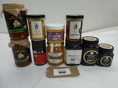 Lot 3630 - Manuka Honey, Polyfloral honey, Vitamin honey,...