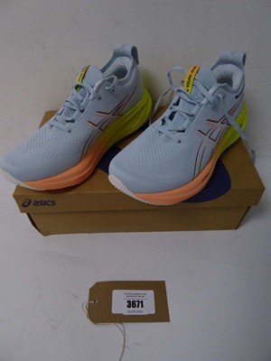 Lot 3671 - Boxed pair of ladies Asics Gel- Nimbus 26...