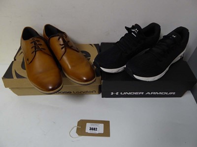 Lot 3682 - Boxed pair of men's Under Armour trainers,...