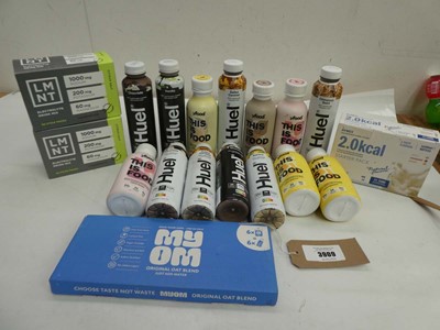 Lot 3909 - Huel & yfood nutritionally complete meal...