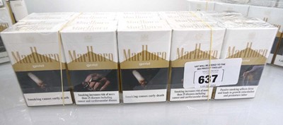 Lot 637 - 2 cartons of 10 packs of 20 Marlboro Gold...