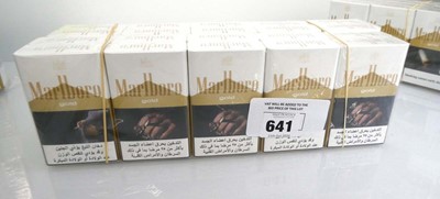 Lot 641 - 2 cartons of 10 packs of 20 Marlboro Gold...