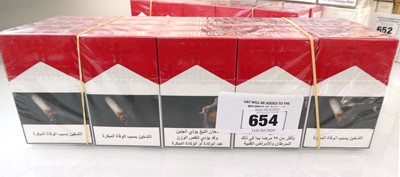 Lot 654 - 2 cartons of 10 packs of 20 Marlboro Red...