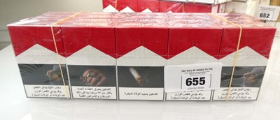 Lot 655 - 2 cartons of 10 packs of 20 Marlboro Red...