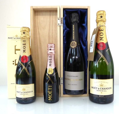 Lot 259 - 4 various bottles of Champagne, 1x Fortnum &...