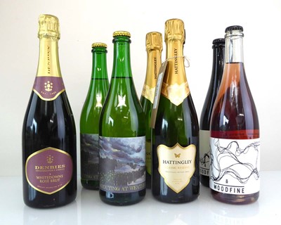 Lot 269 - 8 bottles of Brit Fizz, 2x Hattingley Classic...