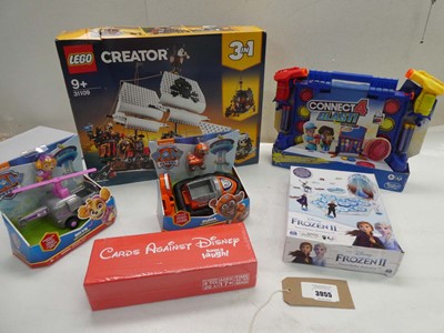 Lot 3955 - Lego Creator kit, Connect 4 Blast!, Paw Patrol...