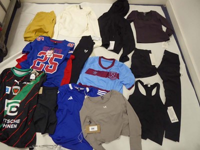 Lot 3741 - Selection of sportswear to include Lulu Lemon,...