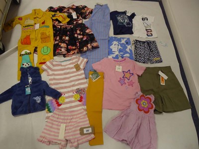 Lot 3767 - Selection of branded children's clothing to...