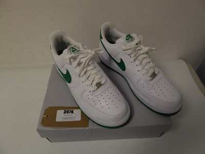 Lot 3976 - Boxed pair of Nike Air Force 1 '07 trainers,...