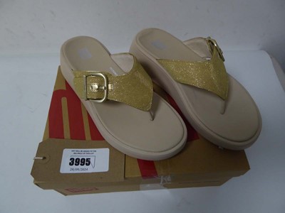 Lot 3995 - Boxed pair of Fitflop Shimmerlux Flatform...