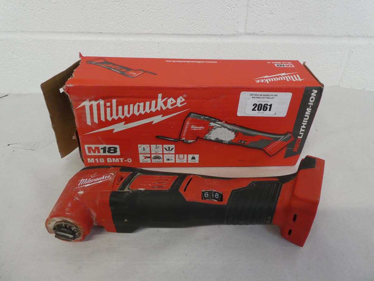 Lot a Milwaukee M18 BMT cordless multi tool.