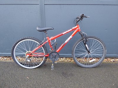 Lot 4027 - Aroen mountaineer childrens red mountain bike