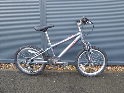 Lot 4028 - Ammaco Bolt grey childrens mountain bike