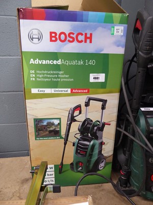 Lot 4081 - Bosch universal aqua tech 135 pressure washer