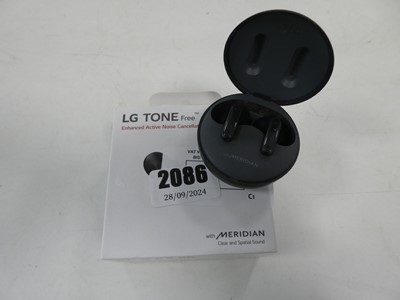 Lot 2086 - LG Tone Free Advanced Active earbuds, boxed