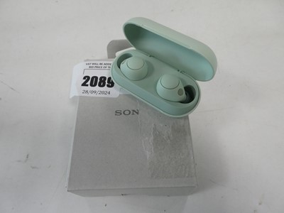 Lot 2089 - Sony WFC700N noise cancelling earbuds, boxed