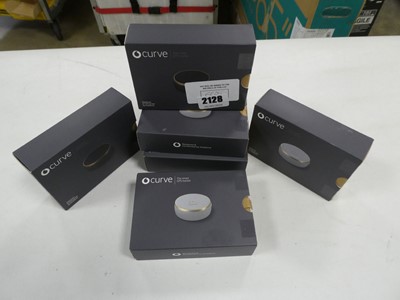 Lot 2128 - 6 boxed curve GPS smart trackers