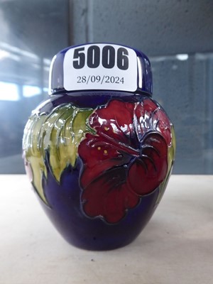 Lot 5006 - Lidded Moorcroft pot