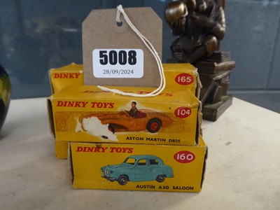 Lot 5008 - 4 boxed Dinky cars