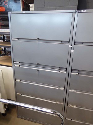 Lot 4331 - Triumph 6-drawer large office filing cabinet