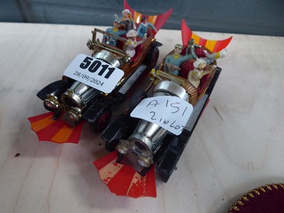 Lot 5011 - 2 Corgi Chitty Chitty Bang Bang cars