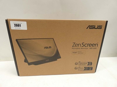 Lot 2001 - ASUS ZenScreen 15.6" portable monitor screen