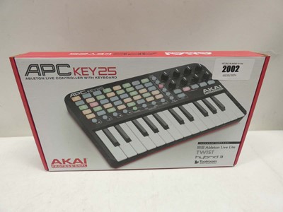 Lot 2002 - Akai APC Key 25 live controller keyboard