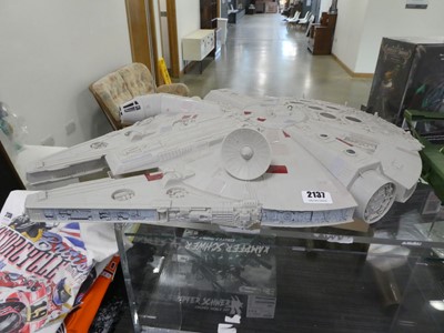 Lot 2137 - Ceiling hanging model of Millennium Falcon...