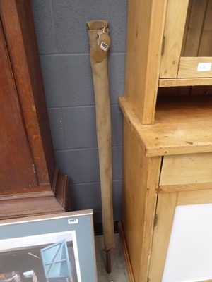 Lot 5023 - Green heart rod in canvas case