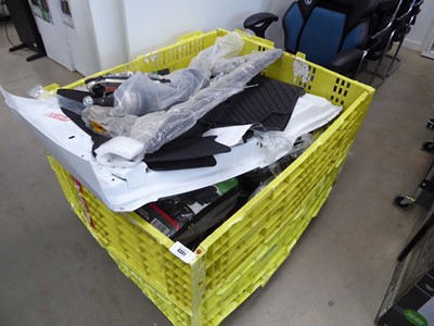 Lot 4351 - Pallet containing large quantity of car parts...