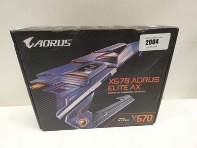 Lot 2004 - Gigabyte AORUS X670 Elite AX gaming motherboard