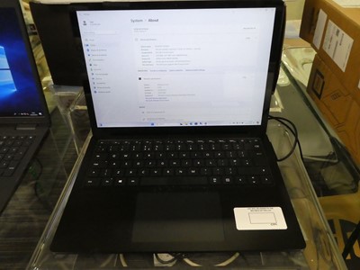 Lot 2140 - Microsoft Surface laptop with intel I7-1185G7...