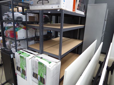 Lot 4355 - 2 x 5-shelf Storalex racks