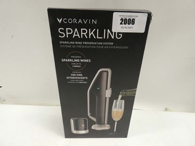 Lot 2006 - Coravin Sparkling Wine Preservation System