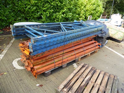 Lot 4207 - Large assortment of pallet racking