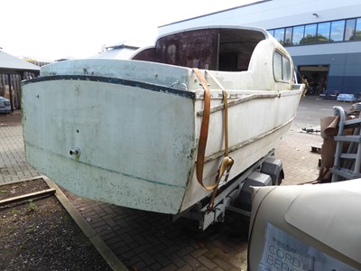 Lot 4223 - Freeman 22 1972 motor boat with Degraaff twin...