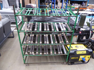 Lot 4364 - 5 shelf metal rack