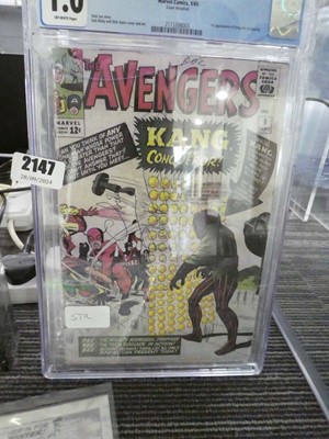 Lot 2147 - CGC graded and slated copy of 1964 Marvel...