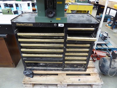 Lot 4370 - Clarke HD plus multi drawer toolbox