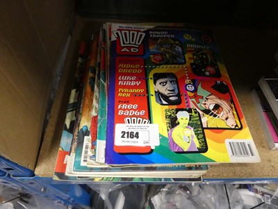 Lot 2164 - Collection of 2000AD and Judge Dredd comics