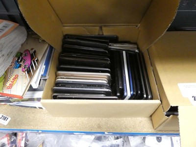 Lot 2172 - Box containing various mobile phones for...