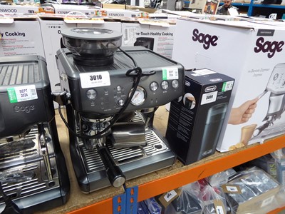 Lot 3010 - Unboxed Sage Barista Express Impress coffee...