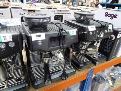 Lot 3011 - Unboxed Sage Barista Express Impress coffee...