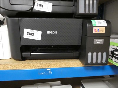 Lot 2182 - Epson Ecotank ET2862 printer