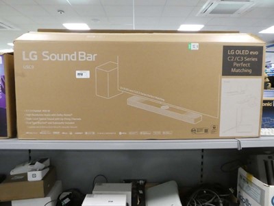 Lot 2212 - Boxed LG sound bar USC9