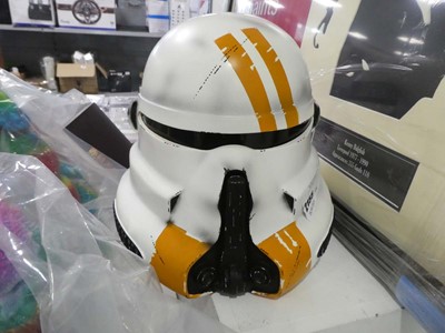 Lot 2155 - Star Wars air born clone trooper helmet