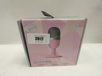 Lot 2017 - Razer Siren Mini compact condenser microphone